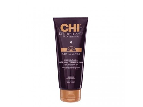 CHI Deep Brilliance Soothe&Protect Plaukus Apsaugantis Kremas, 177 ml